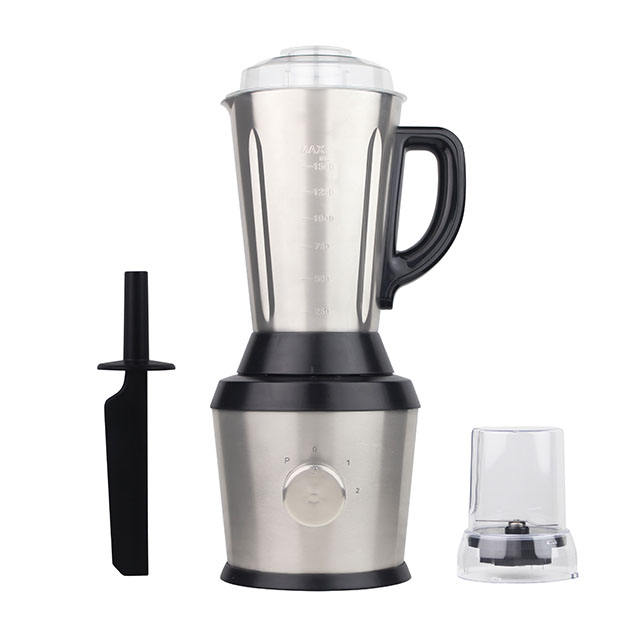 Blender Stainless-steel Jar And Body High Power 600W Multifunctional Electric Sliver