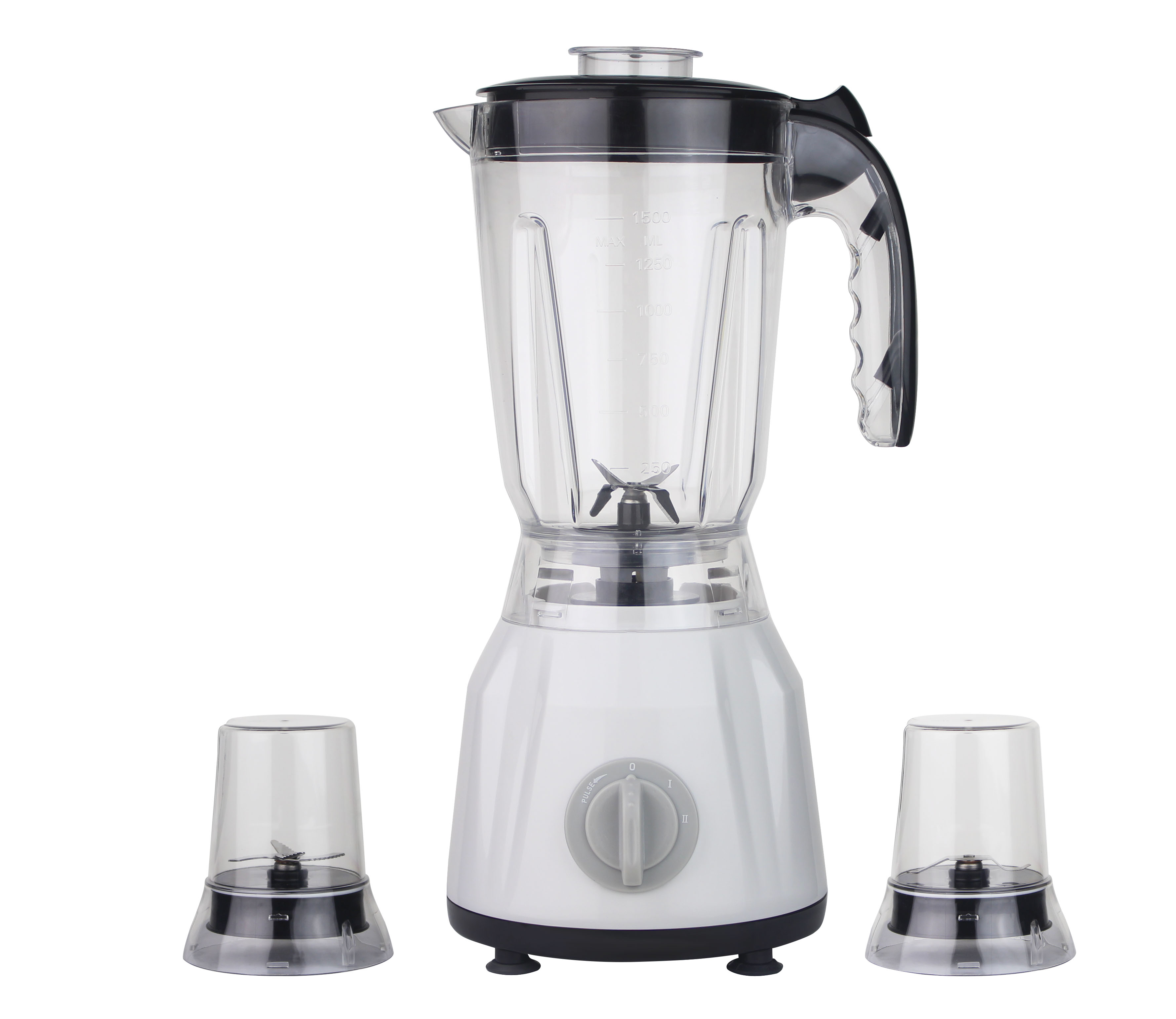 Blender PC Unbreakable 300-350W 3IN1 Multifunctional Electric-White